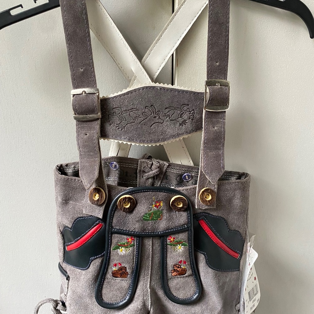 St. Peter Country kids genuine leather lederhosen 18 months 2T 3T